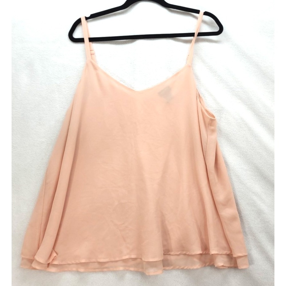 Torrid Lightweight Peach Camisole Tank Top Size 0 L 12 Womens Elegant Sexy